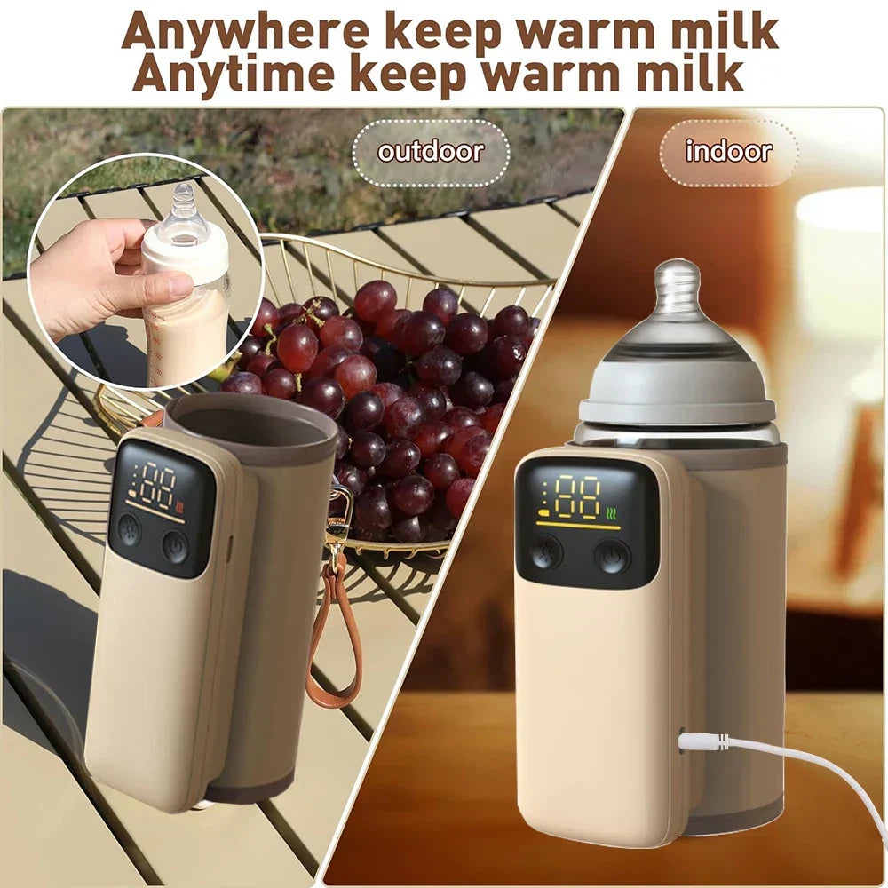 LUMOVA™-RECHARGEABLE BABY FEEDER MILK WARMER  (IMPORTED)