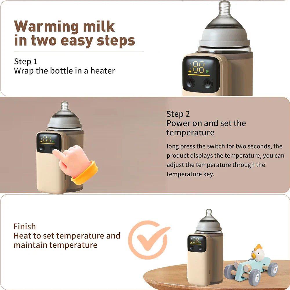 LUMOVA™-RECHARGEABLE BABY FEEDER MILK WARMER  (IMPORTED)