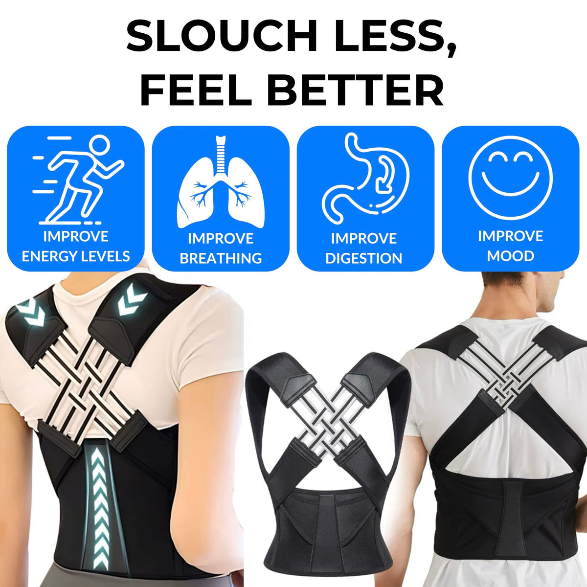 Lumova Posture Corrector Brace for Men and Women