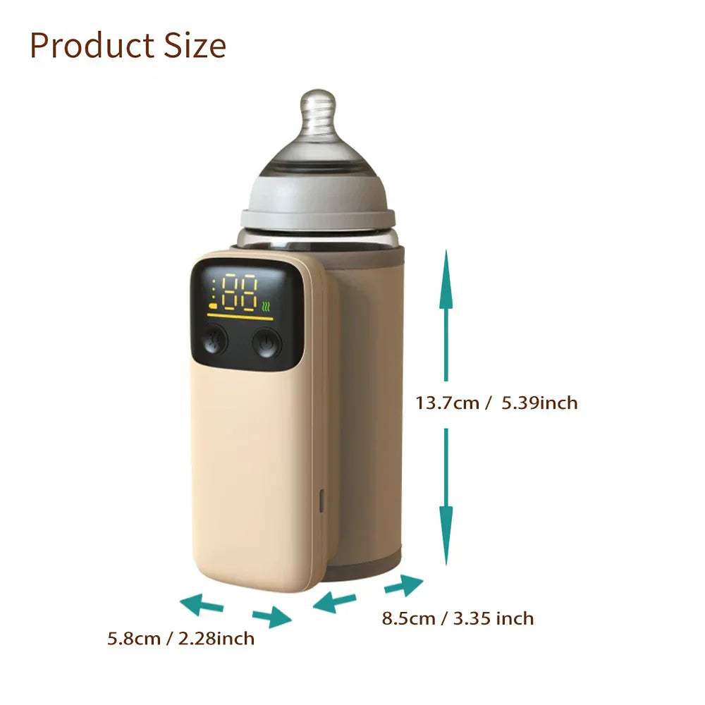 LUMOVA™-RECHARGEABLE BABY FEEDER MILK WARMER  (IMPORTED)