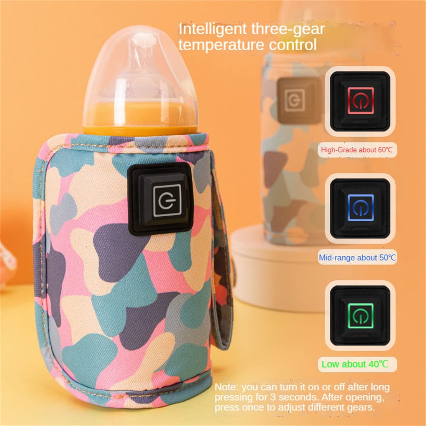 LUMOVA™ – Baby Feeder Milk Warmer USB Portable