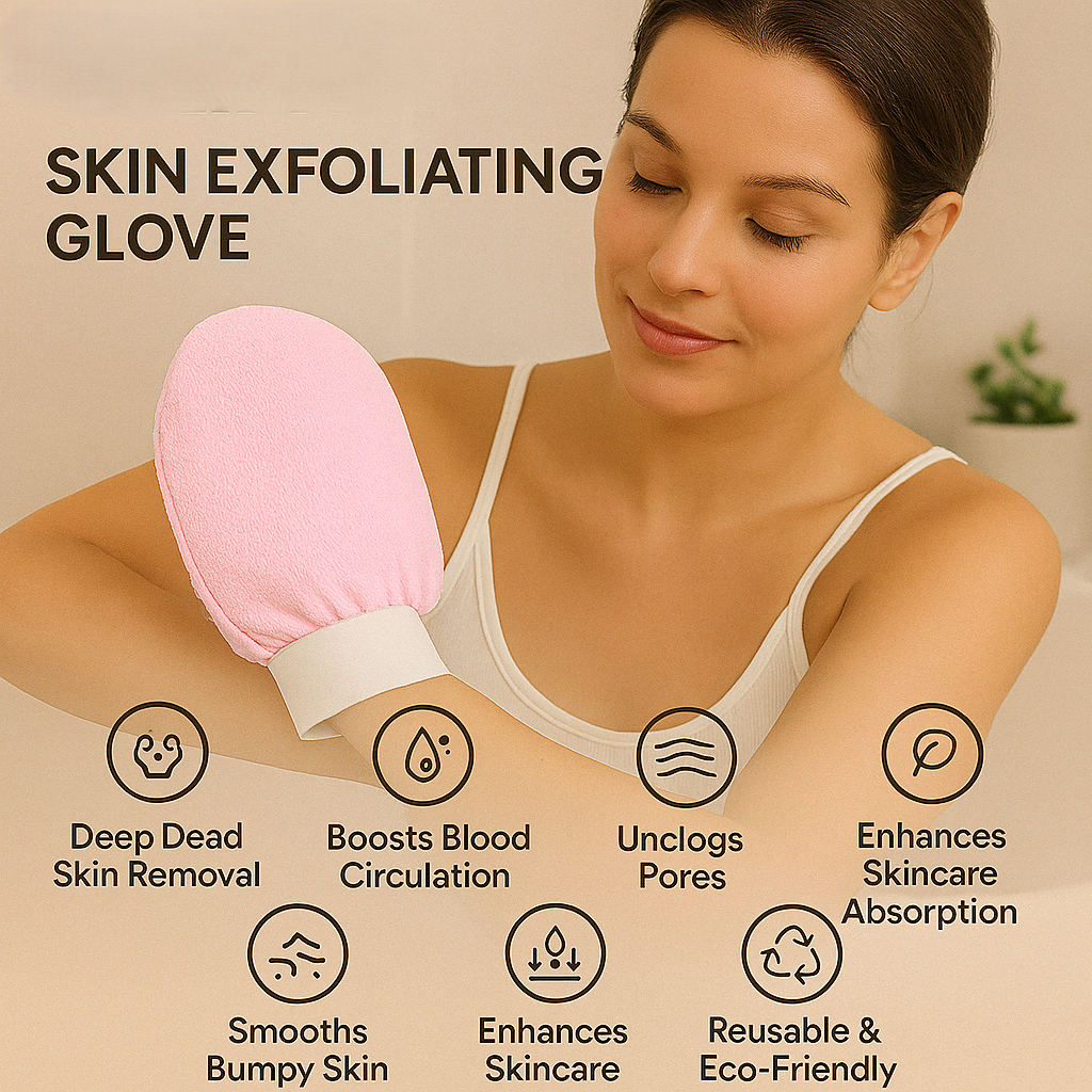 LUMOVA™-Skin Exfoliating Gloves
