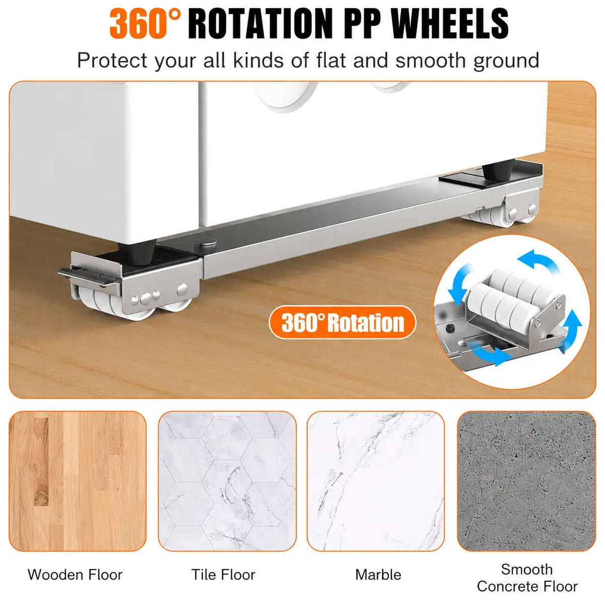 Multi Functional Movable Stand for All Appliances