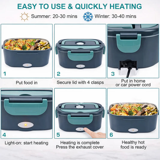 Electric Lunch Box Food Warmer